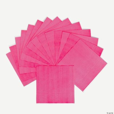 Neon Pink Luncheon Napkins