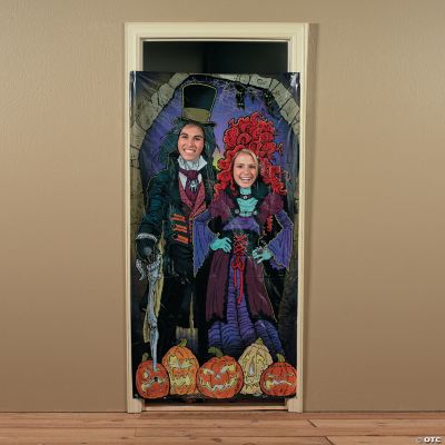 Haunted Mansion Photo Door Banner