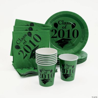 “Class Of 2010” Tableware - Green