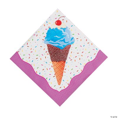 I Scream For Ice Cream Luncheon Napkins