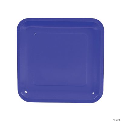 Square Dinner Plates - Purple