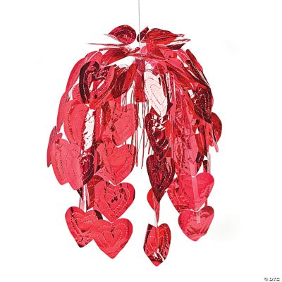 Metallic Valentine’s Day Heart Mobile