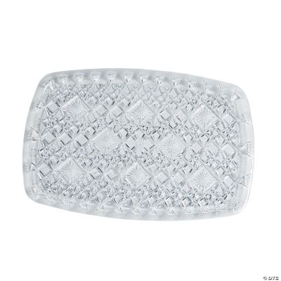 Diamond Cut Rectangular Trays - Medium