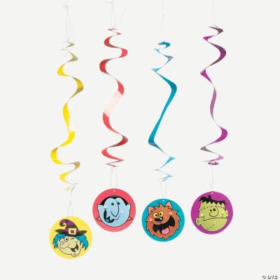 12 “Boo Bunch” Dangling Swirls