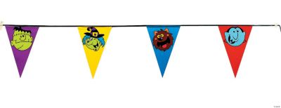 “Boo Bunch” Pennant Banner