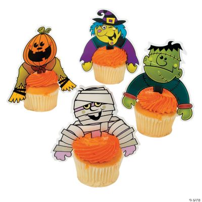 “Boo Bunch” Character Cupcake Picks