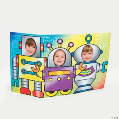 Robot Cutout Photo Stand