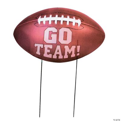 “Go Team!” Football Yard Sign