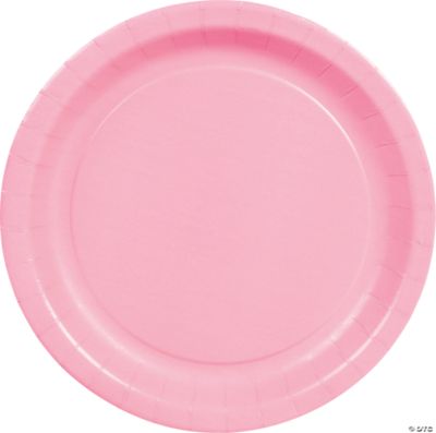 Paper Dessert Plates - Candy Pink