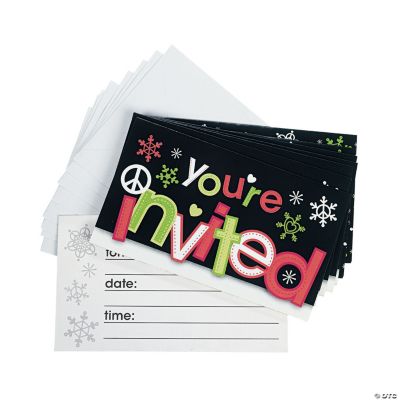 Peace On Earth Invitations