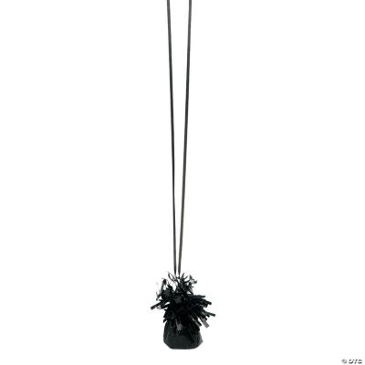Black Metallic Balloon Weights