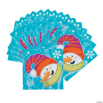 Snowman Luncheon Napkins