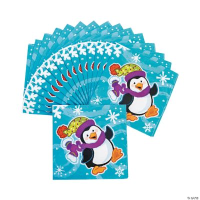 Snowman Beverage Napkins