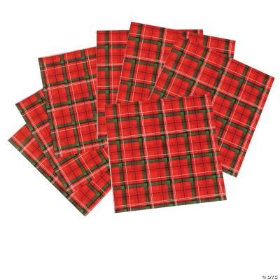 Tartan Plaid Luncheon Napkins