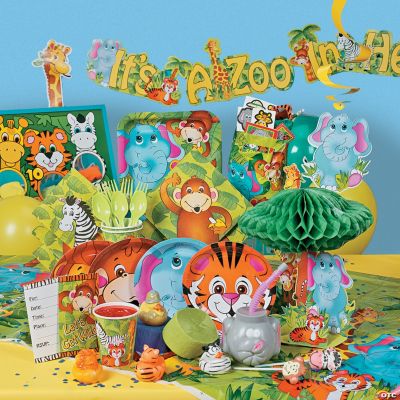 Zoo Animal Ultimate Party Pack