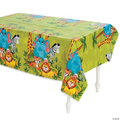 Zoo Animal Table Cover