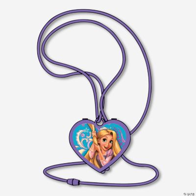 4 Disney Tangled Lip Gloss Necklaces