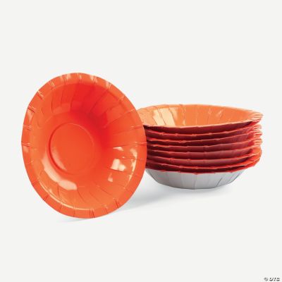 Neon Orange Bowls