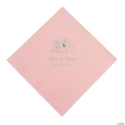 Champagne Luncheon Napkins - Pink