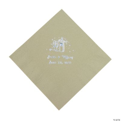 Champagne Luncheon Napkins - Sage Green