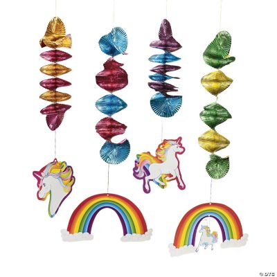 Unicorn Dangling Spirals