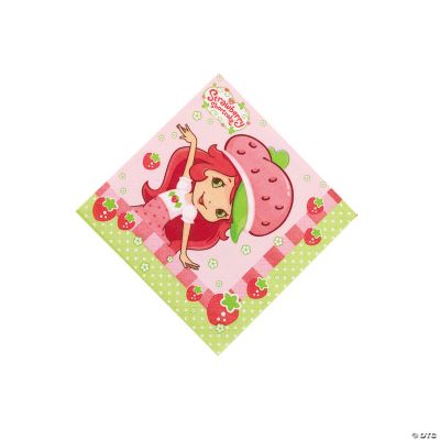 16 Strawberry Shortcake™ Beverage Napkins