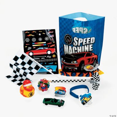 Race Car Filled Treat Bag