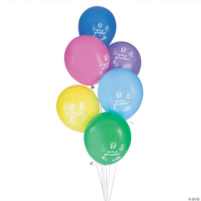 Birthday Celebration Latex Balloons