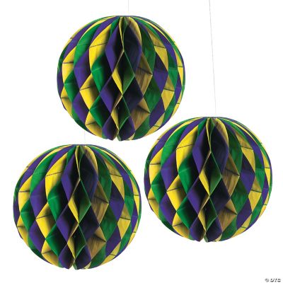 Tissue Mardi Gras Balls