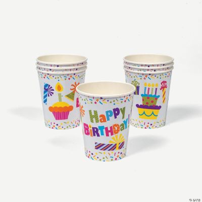 Birthday Celebration Cups