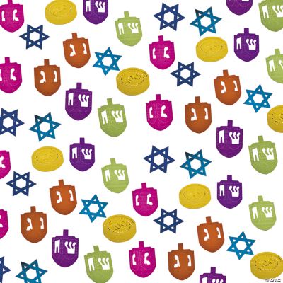Hanukkah Bright Confetti
