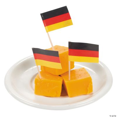 German Flag Food Picks