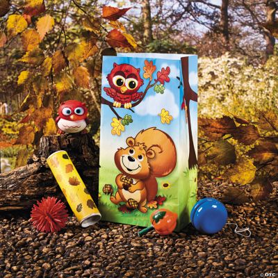 Fall Critters Filled Treat Bag