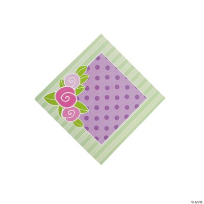 Tea Party Beverage Napkins