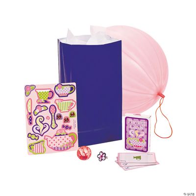 8 Tea Party Filled Treat Bags