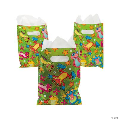 8 Frog Luau Treat Bags