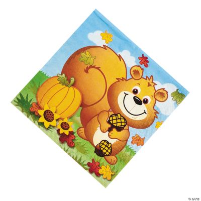 Fall Critters Luncheon Napkins