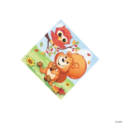 Fall Critters Beverage Napkins