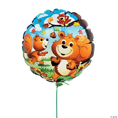Fall Critters Mylar Balloons
