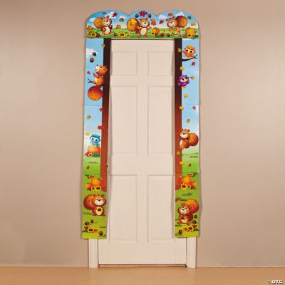 Fall Critters Door Border