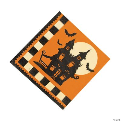 Halloween Silhouette Luncheon Napkins
