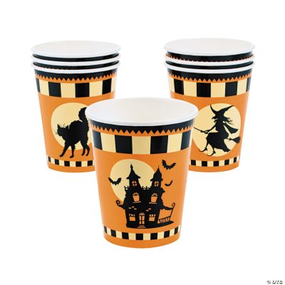 Halloween Silhouette Cups