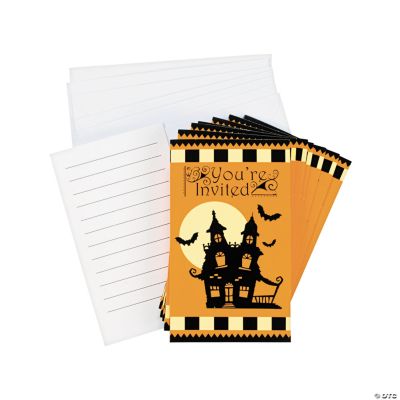 Halloween Silhouette Invitations