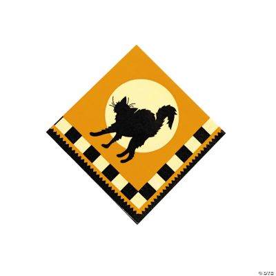 Halloween Silhouette Beverage Napkins