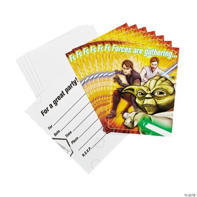 Star Wars™ The Clone Wars Invitations