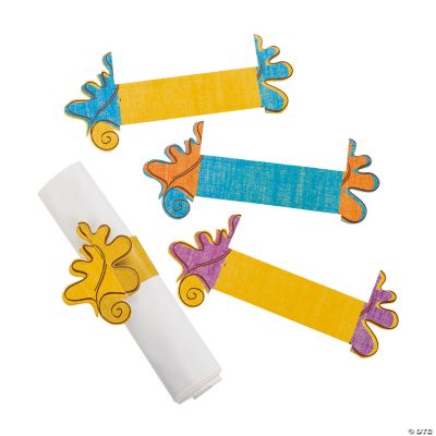 Autumn Leaves Napkin Rings