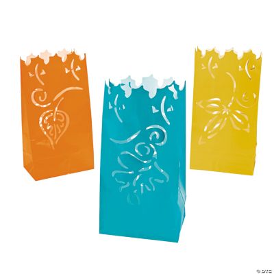 Autumn Leaves Luminary Bags