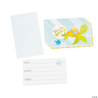 Under The Sea Invitations