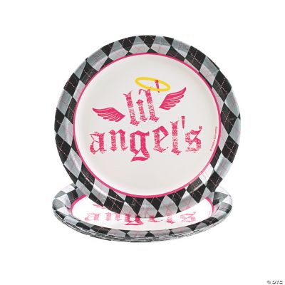 “Lil’ Angel” 1st Birthday Dessert Plates
