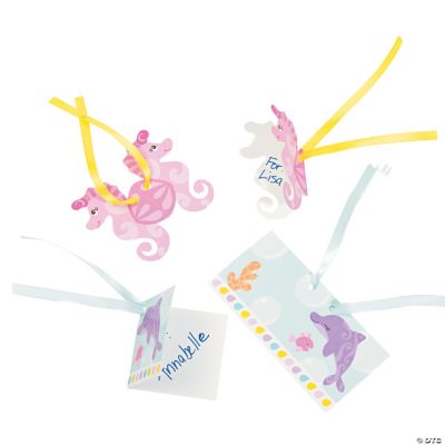Under The Sea Girl Favor Tags
